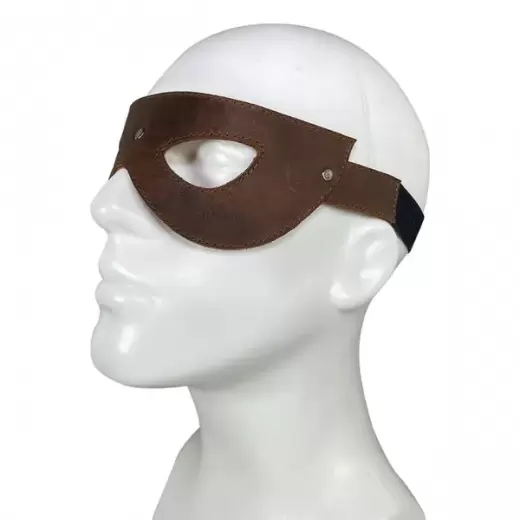 Leather Eye Mask Handmade