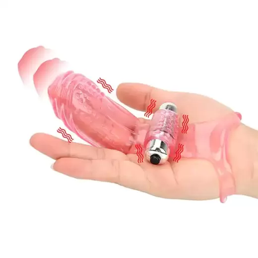 Finger Sleeve Vibrator - Female G Spot Masturbator Massager