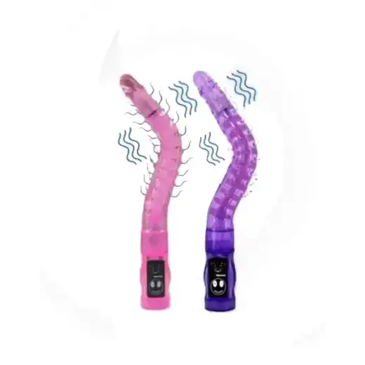 Flexible Vibrator Fiery Dragon Tentacle Bendable