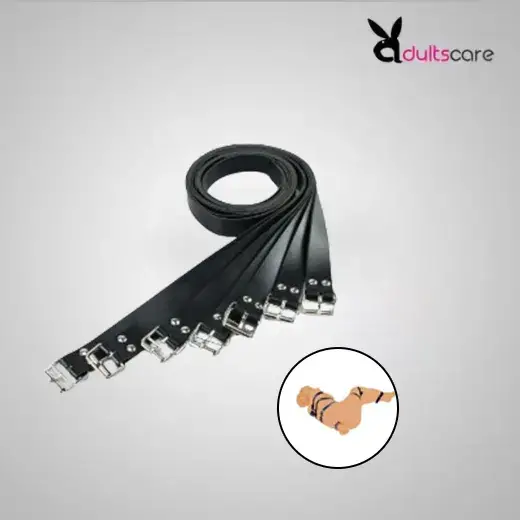 Full Body Straps Bondage Harness 7pcs Belts Slave