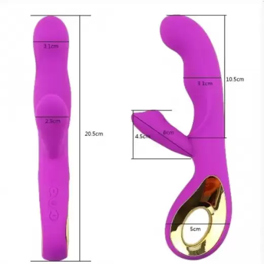 USB Rechargeable Waterproof G-Spot Sex Toy For Women Massager Wand