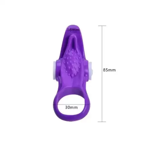 G Spot Oral Licking Penis Ring Vibrator