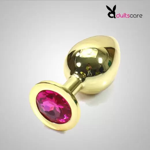 Gold Stainless Steel butt plug