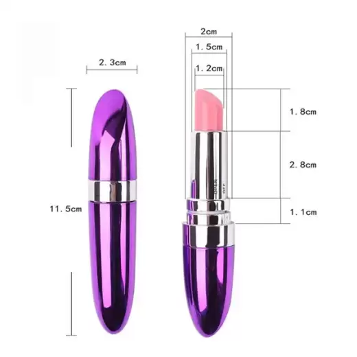 Golden G-spot Mini Bullet Lipstick Vibrator