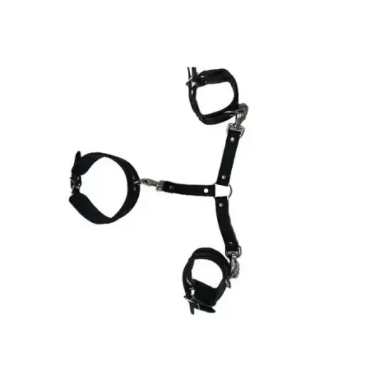 HOT Sex Collars Bondage Neck Collar with Hand Cuffs Fetish