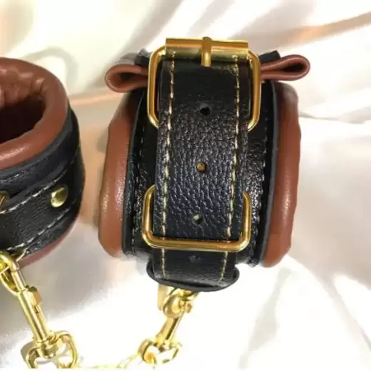 Brown Handcuffs Cosplay BDSM