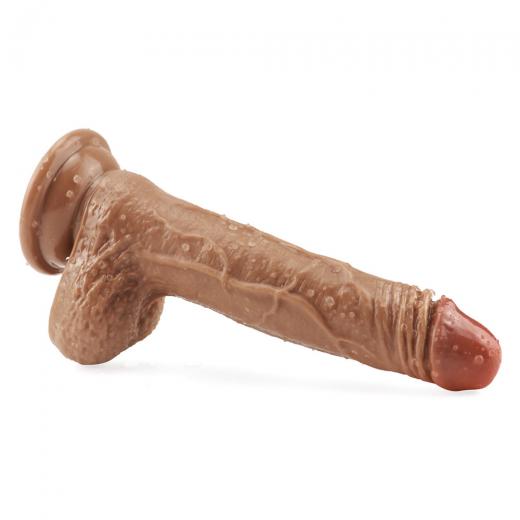 8.5 Inch Realistic Dildo with Strong Two Layer Silicone Suction Cup