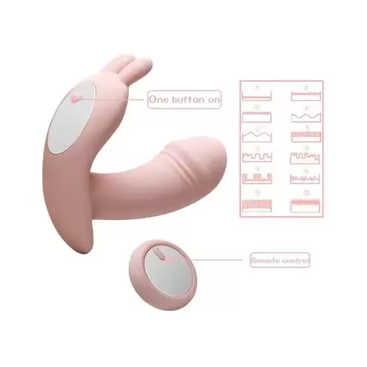 Invisible Wear Butterfly Remote Control Panty Vibrator