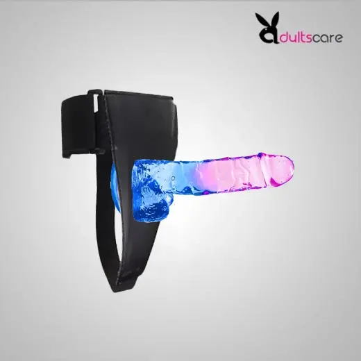 Random Jelly Dildo With Strap-On Lesbian Sex Toy