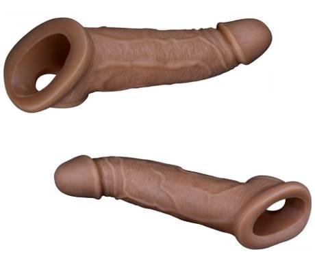 Penis Extender Sleeve with Enhancer Ball Girth