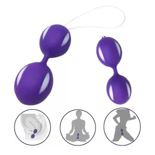 Ben Wa Balls, Silicone Kegel Ball for Vaginal Tight Exercise