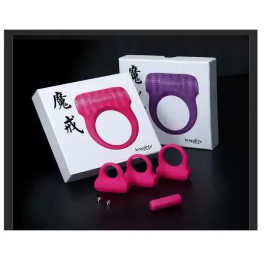 Lesparty Ejaculating vibrator Cock Ring