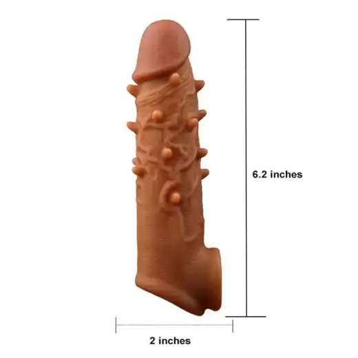 Liquid Silicone Penis Condom Sleeve