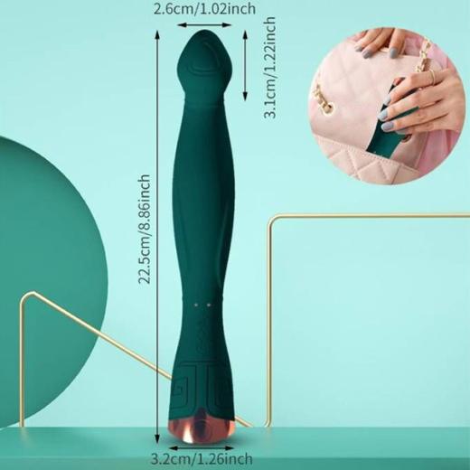 Luxury Queen Soft G-spot, Clitoris Vaginal Vibrator