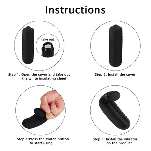 Luxury Silicone G spot Clitoris Vibrator Finger Masturbator Vagina Anal Stimulator