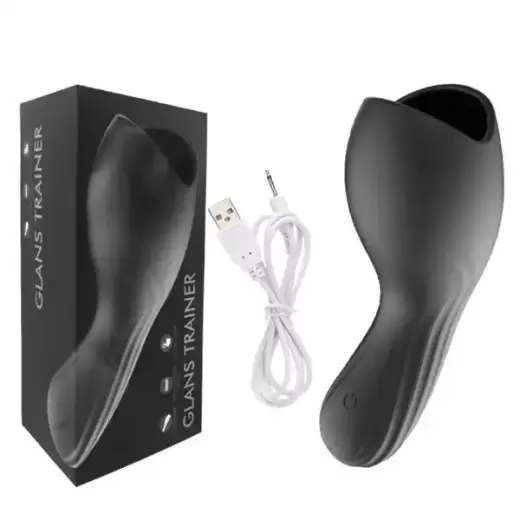 Male Penis Vibrator Climax Delay Glans Vibrating Sex Toy for Men