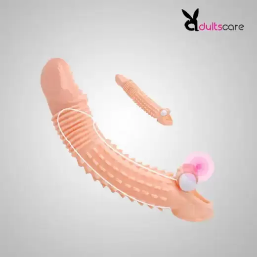 Male Penis Sleeve Extender With Vibration