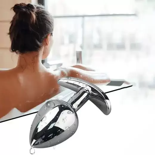 Medium Metal Anchor Butt Plug