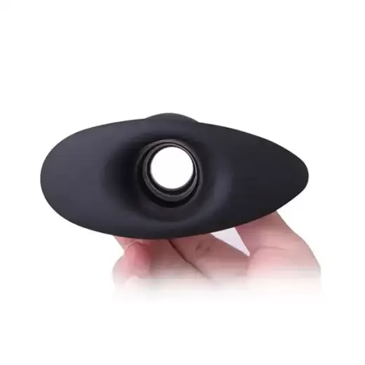 Medium Soft Silicone Hollow Enema Butt Plug Prostate Massager
