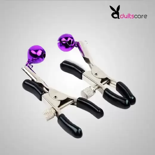  Nipple Clamps, Adjustable Metal Breast Clip with Chain and Flat  Clip Head Bondage Restraints Fantasy SM Sex Toys for Women : Health &  Household