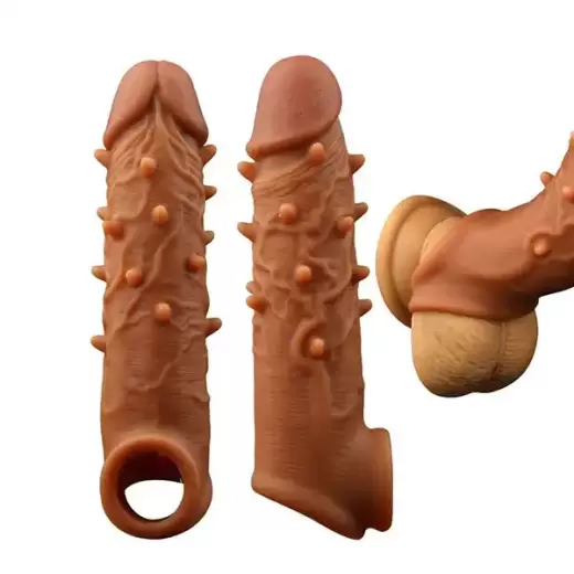 Liquid Silicone Penis Condom Sleeve