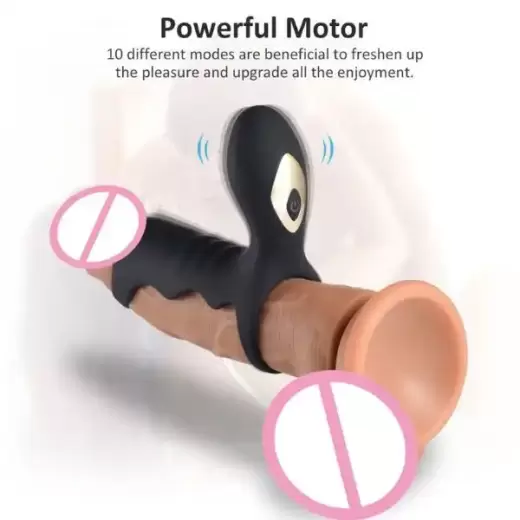 Penis Erection Vibrator Enhancement Ring