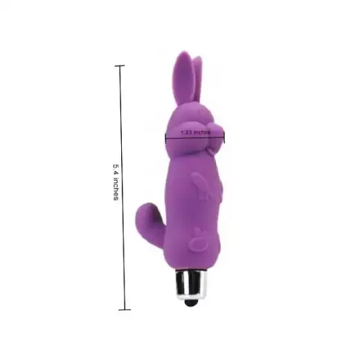 Rabbit Shape G-spot Vibrator Sex Toy