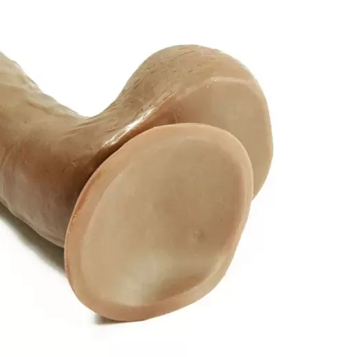 Realistic 8 Inch G-Spot Dildo with Strong Suction