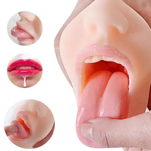 Realistic Mouth Masturbator Sex Toy For Men