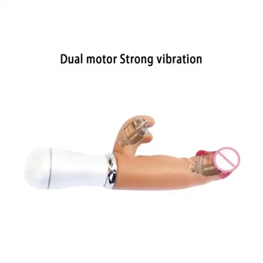 Rechargeable G Spot Real Feel Dildo Vibrator for Women
