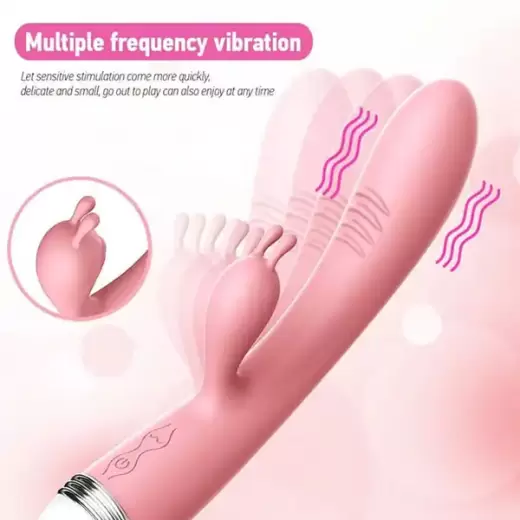 Rechargeable G-spot Rabbit Vibrator for Women Clitoris Stimulator