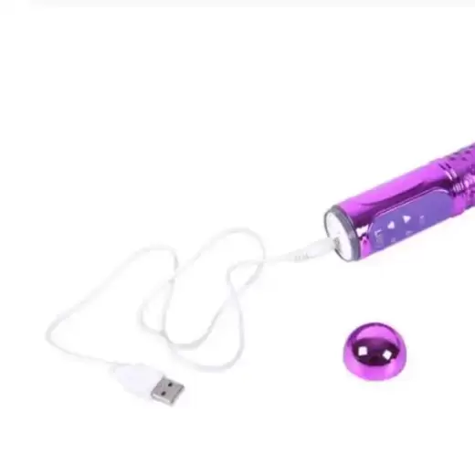 Rechargeable Butterfly Rabbit Vibrator with Rotating & Thrusting Beads