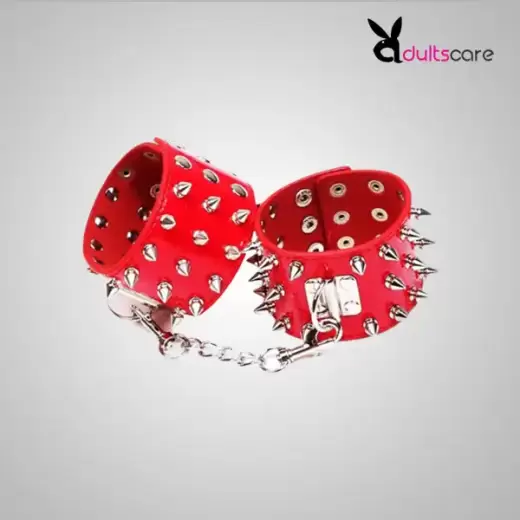 Red Passion Spike Handcuffs