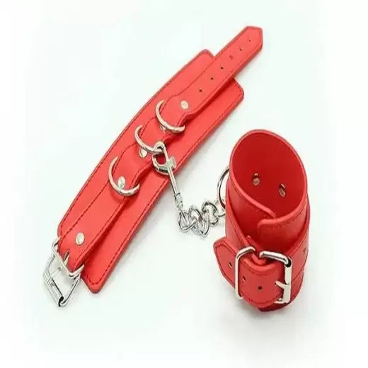 Red Soft BDSM Hand Cuffs