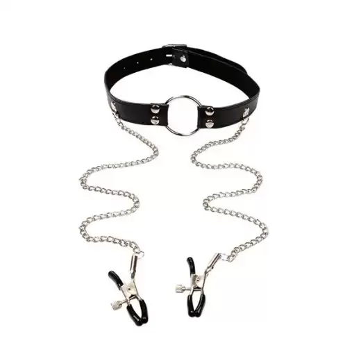 Restraints Nipple Clamps Slave Collar Fetish