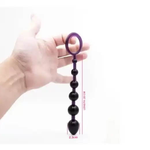 Reverse Anal Beads 6.5 Inch