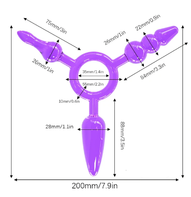 3 in 1 Butt Plug