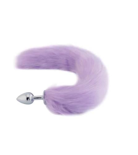 Purple Tail Butt Plug Fox Tail