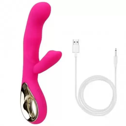 USB Rechargeable Waterproof G-Spot Sex Toy For Women Massager Wand