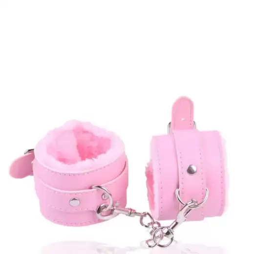Sexy Handcuffs Pink And Mahroon Color