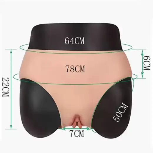 Silicone Panty With Artificial Vagina Crossdresser