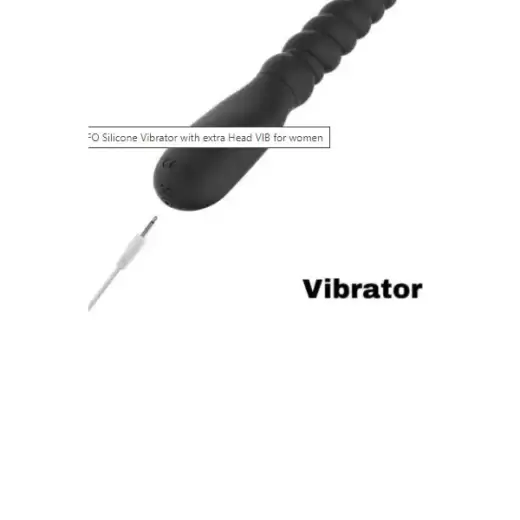 Silicone Vibrator With Extra Head VIB For Women