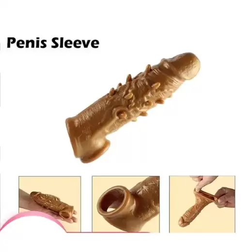 Liquid Silicone Penis Condom Sleeve