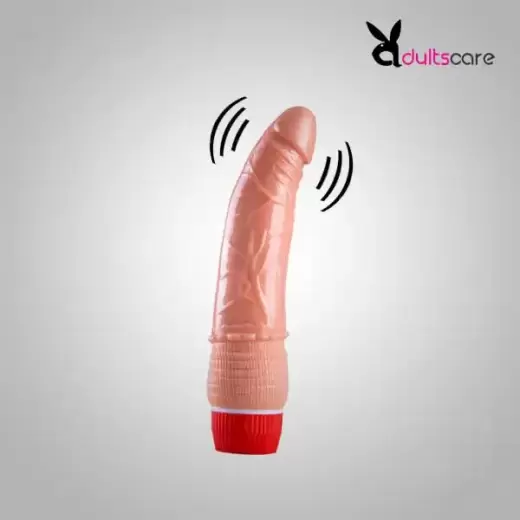 7 Inch Skin Soft Jelly Rubber Female Masturbation Dildo G-Spot Clitoris Massager Vibrator