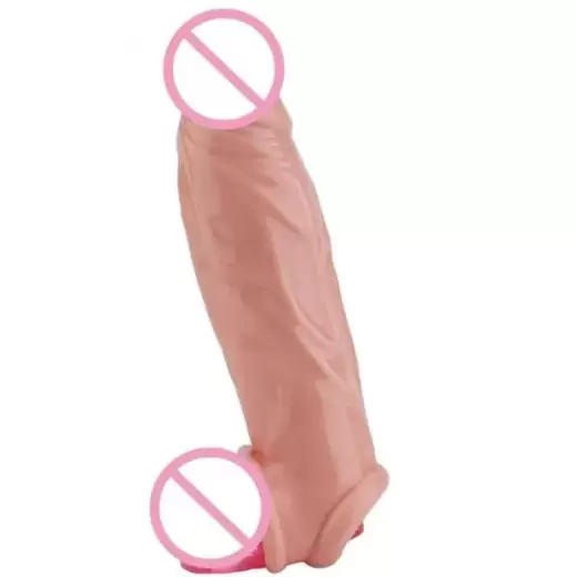 Penis Sleeve Extender Prolong Ejaculation Lasting Ring