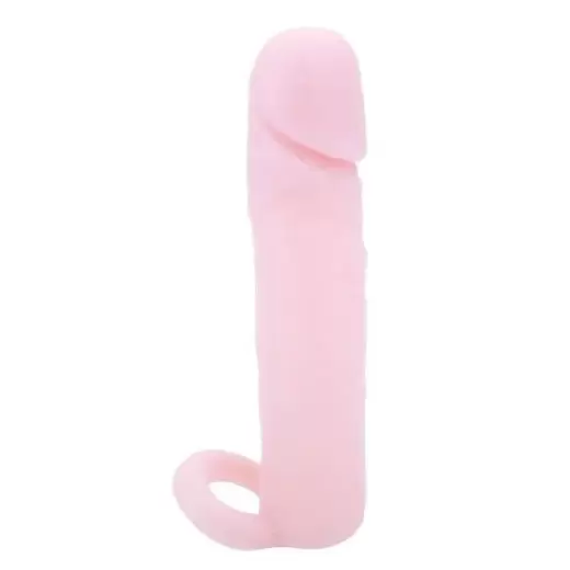 Flexible Soft Penis Sleeve With Cock Ring