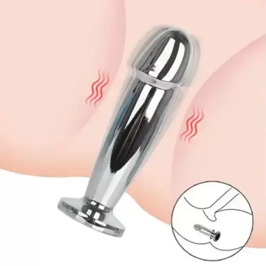 Stainless Steel Anal Vibrator For Prostate