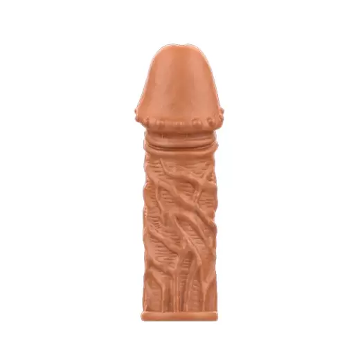 Stronger Mortar Liquid Silicone Penis Extender Sleeve