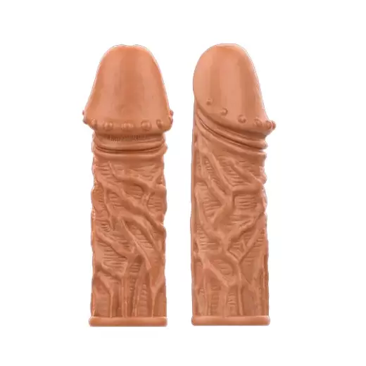 Stronger Mortar Liquid Silicone Penis Extender Sleeve