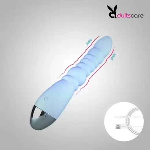Thread Massager G Spot Vibrator Clitoris for Women Vagina Stimulator USB Rechargeable